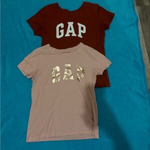 GAP Kids' maroon and Pink T-Shirts